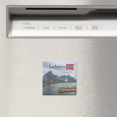 Aimant Lofoten Norvège Souvenir (In Situ (Lave-vaisselle))