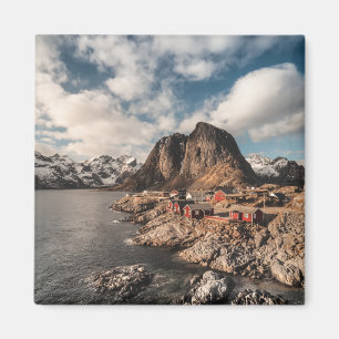 Aimant Lofoten Norvège Village de pêcheurs