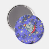 Aimant loge dans l'espace (Recto/Verso)