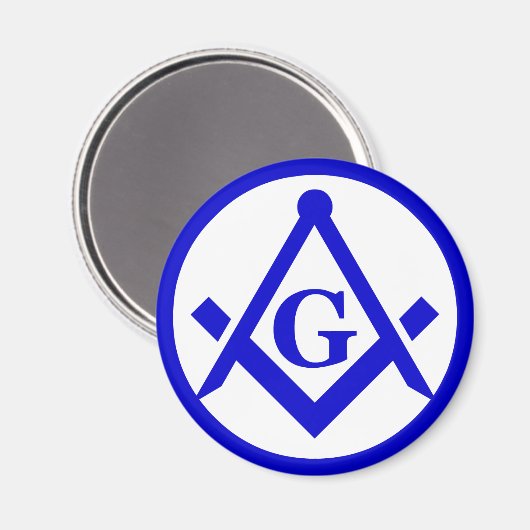 Aimant Loge maçonnique (Recto/Verso)