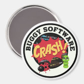 Aimant Logiciel de Buggy amusant (Recto/Verso)