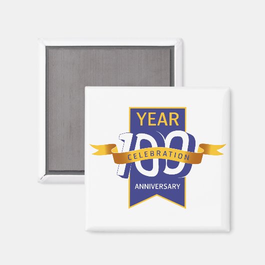 Aimant logo_100e_anniversaire (Recto/Verso)