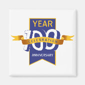 Aimant logo_100e_anniversaire (Devant)