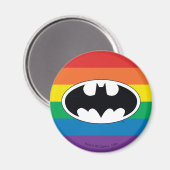 Aimant Logo Arc-en-ciel Batman (Recto/Verso)