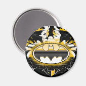 Aimant Logo Batman avec voitures (Recto/Verso)