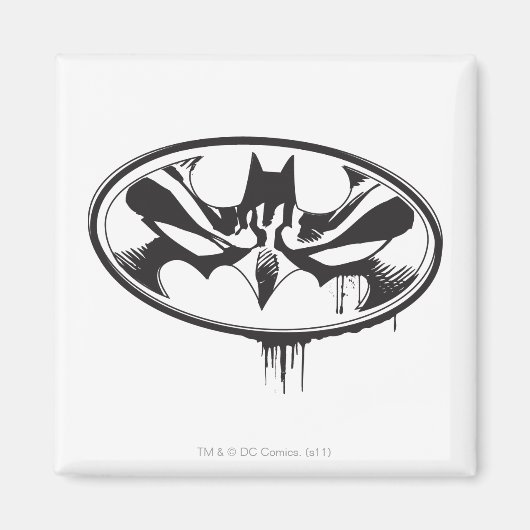 Aimant Logo Batman Drip (Devant)