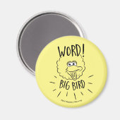 Aimant Logo Big Bird Skate - Mot ! Big Bird (Recto/Verso)