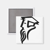 Aimant Logo Calvin (Recto/Verso)