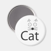 Aimant Logo CAT (Recto/Verso)