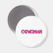 Aimant Logo Catwoman rose (Recto/Verso)