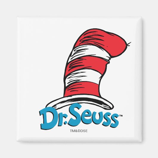 Aimant Logo Chapeau Dr. Seuss (Devant)
