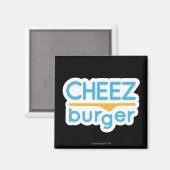 Aimant Logo Cheezburger (couleur) (Recto/Verso)
