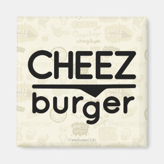 Aimant Logo Cheezburger (noir)