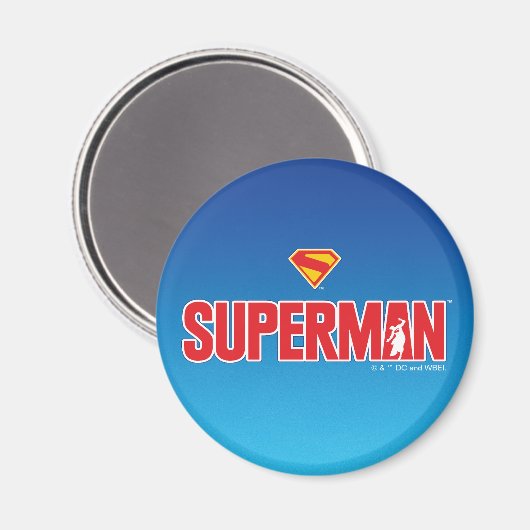 Aimant Logo classique Superman Bold (Recto/Verso)