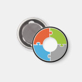 Aimant Logo Complianceberater (Recto/Verso)
