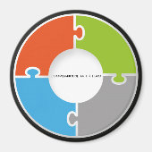 Aimant Logo Complianceberater (Devant)