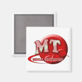 AIMANT LOGO DE BOUCHON DE LABORATOIRE RBC MT - TECHNOLOGI (Recto/Verso)