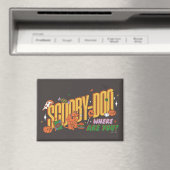 Aimant Logo de friandise d'Halloween de Scooby-Doo (In Situ (Lave-vaisselle))