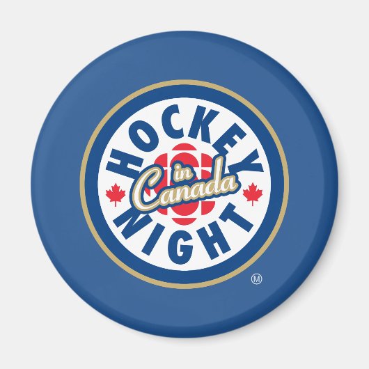 Aimant Logo de Hockey Night in Canada (Devant)