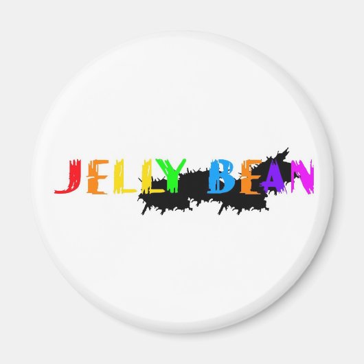 Aimant Logo de Jelly Bean (Devant)