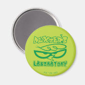 Aimant Logo de la face de laboratoire de Dexter (Recto/Verso)
