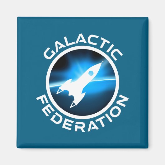Aimant Logo de la Fédération Galactique _1 (Devant)