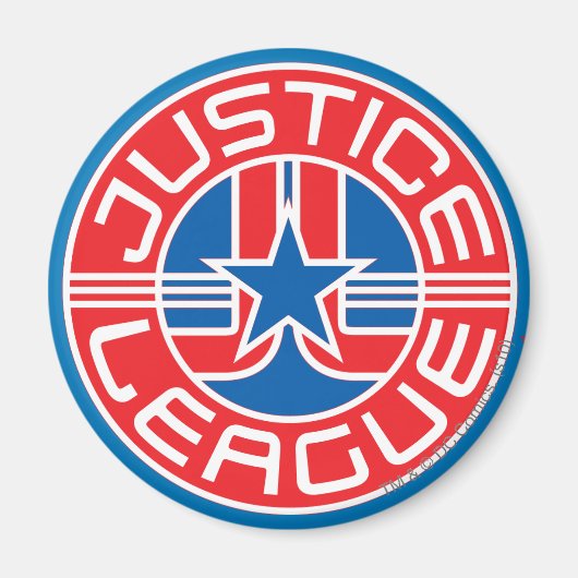 Aimant Logo de la Ligue de la Justice (Devant)