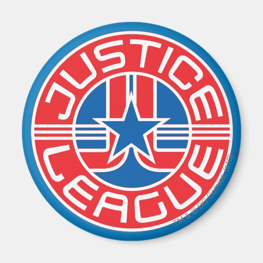 Aimant Logo de la Ligue de la Justice (Devant)