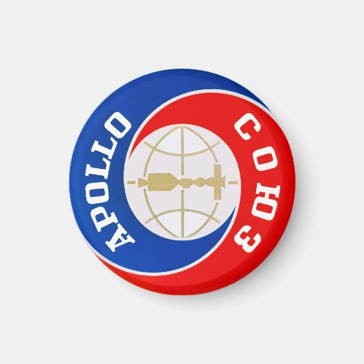 Aimant Logo de la mission Apollo-Soyuz (Devant)