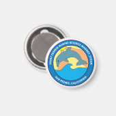 Aimant Logo de l'école primaire Point Fermin (Recto/Verso)