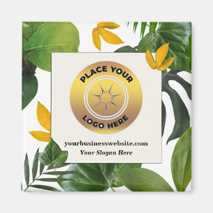 Aimant Logo de l'entreprise Carré promotionnel personnali