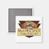 AIMANT LOGO DE L'ÉQUIPE DE LANCEMENT MSL (Recto/Verso)