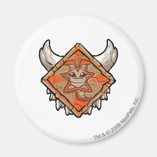 Aimant Logo de l'équipe Tyrannia (Devant)