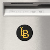 Aimant Logo de Long Beach State (In Situ (Lave-vaisselle))
