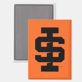 Aimant Logo de l'Université d'État de l'Idaho (Recto/Verso)