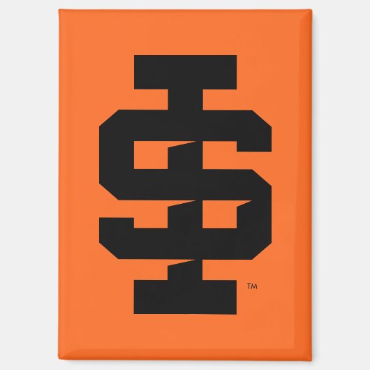 Aimant Logo de l'Université d'État de l'Idaho (Recto)