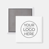 Aimant Logo de marque d'entreprise moderne (Recto/Verso)
