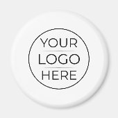 Aimant Logo de marque d'entreprise moderne (Devant)