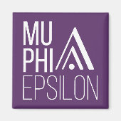 Aimant Logo de Mu Phi Epsilon (Devant)