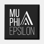 Aimant Logo de Mu Phi Epsilon (Devant)