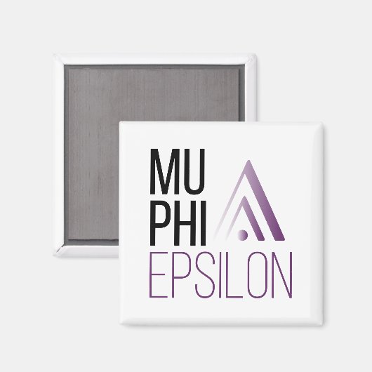 Aimant Logo de Mu Phi Epsilon (Recto/Verso)