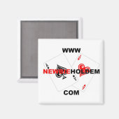 Aimant Logo de NewbieHoldem (Recto/Verso)
