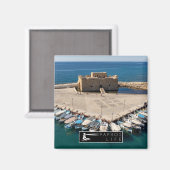 Aimant Logo de Paphos Life sur le Château (Recto/Verso)