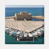 Aimant Logo de Paphos Life sur le Château (Devant)