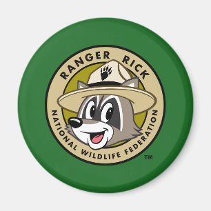 Aimant Logo de Rick de garde forestière de Rick   de