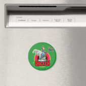 Aimant Logo de Robot Chicken Character (In Situ (Lave-vaisselle))