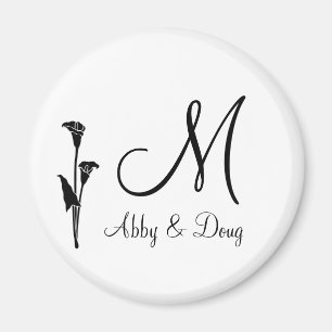 Aimant Logo de tulipe de do-it-yourself avec le