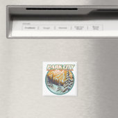 Aimant Logo de voyage Park City Utah (In Situ (Lave-vaisselle))