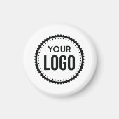 Aimant Logo d'entreprise personnalisé (Devant)