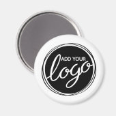 Aimant Logo d'entreprise personnalisé (Recto/Verso)